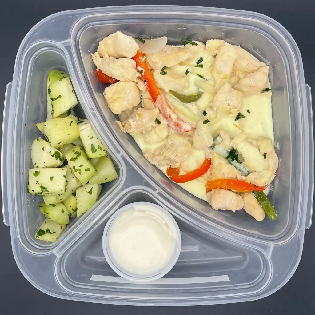 High protein | Miércoles | Comida | Pollo al curry LC