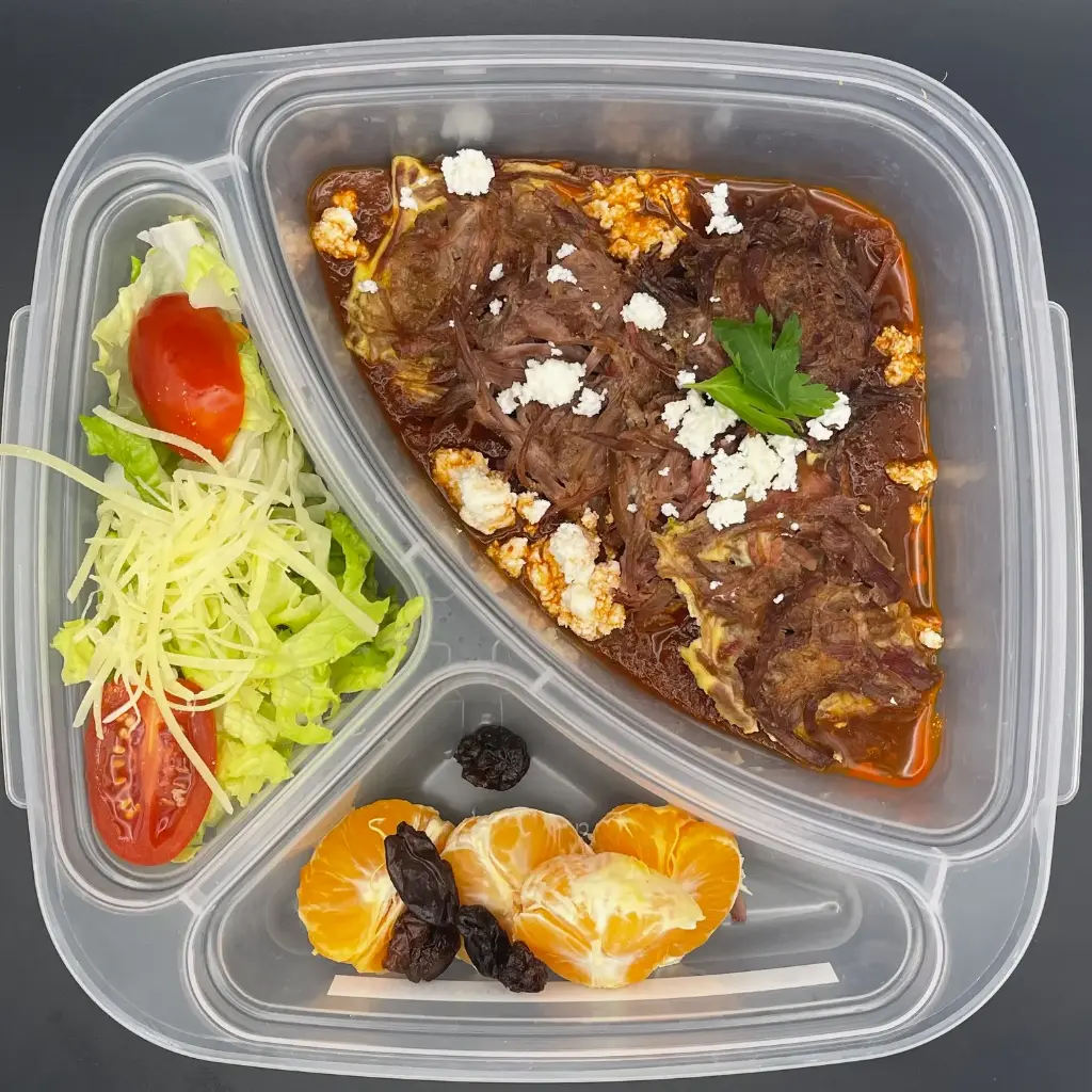 High Protein | Jueves | Desayuno | Tortitas de res deshebrada