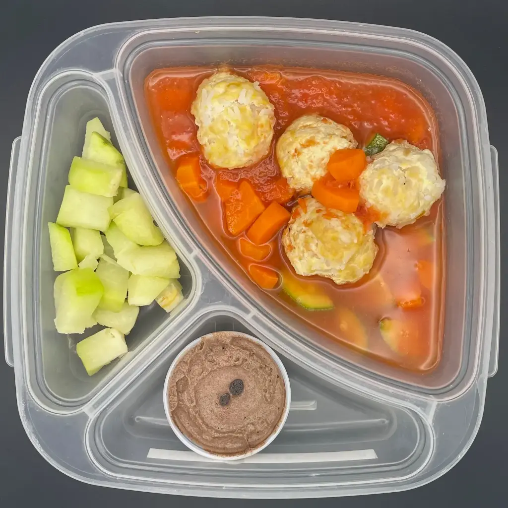 High Protein | Miércoles | Comida | Albóndigas de pollo