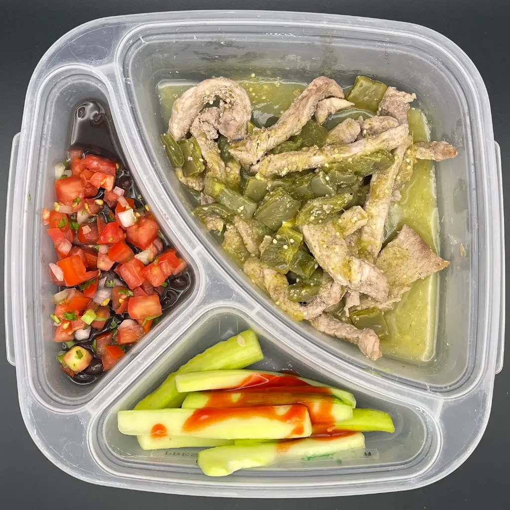 High Protein | Lunes | Cena | Cerdo c/nopales low carb