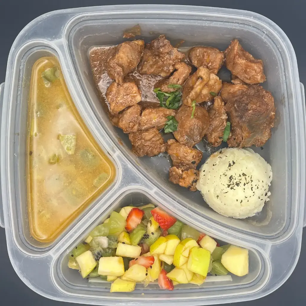 High Protein | Martes | Comida | Costilla agridulce al horno HP