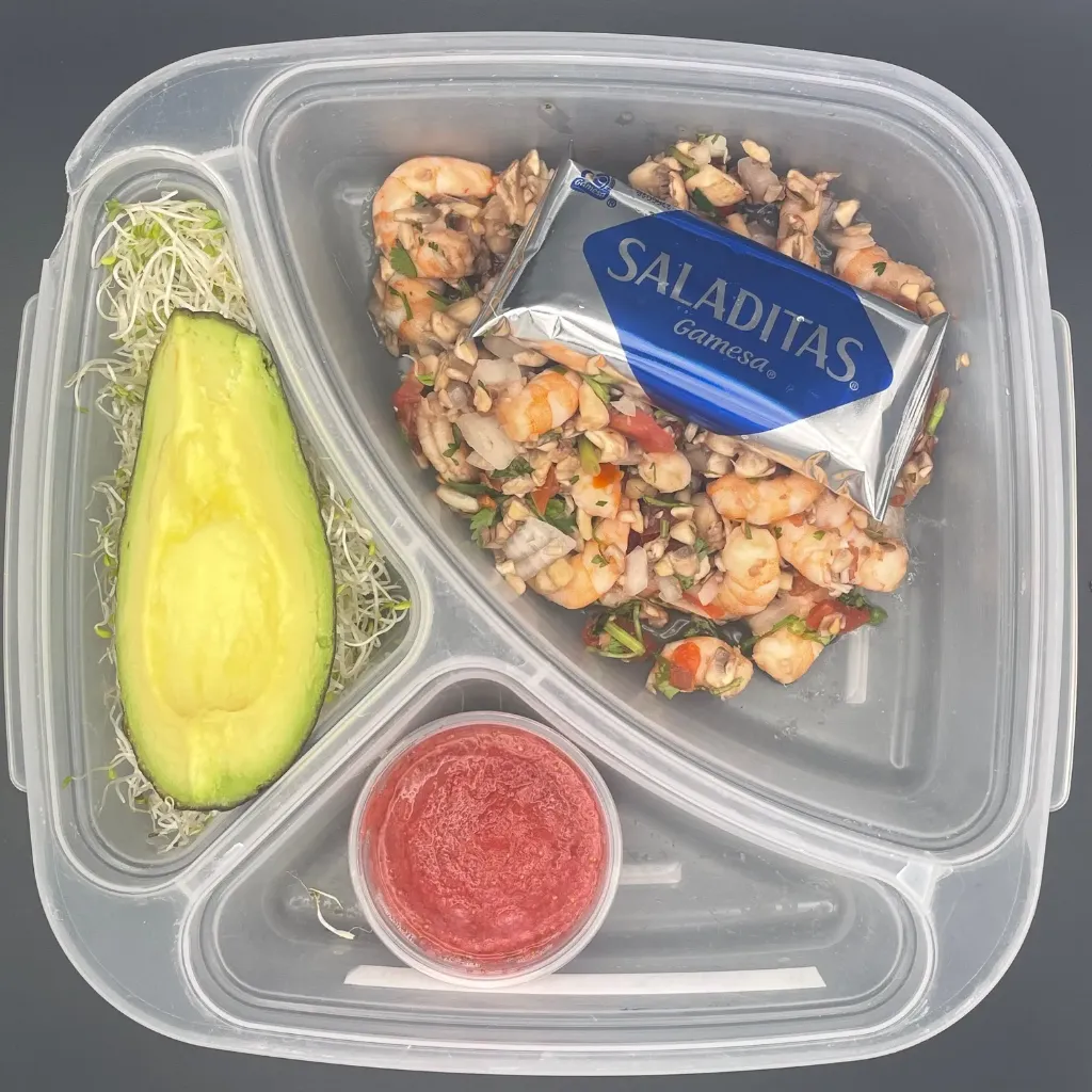 High Protein | Jueves | Cena | Ceviche de champiñones