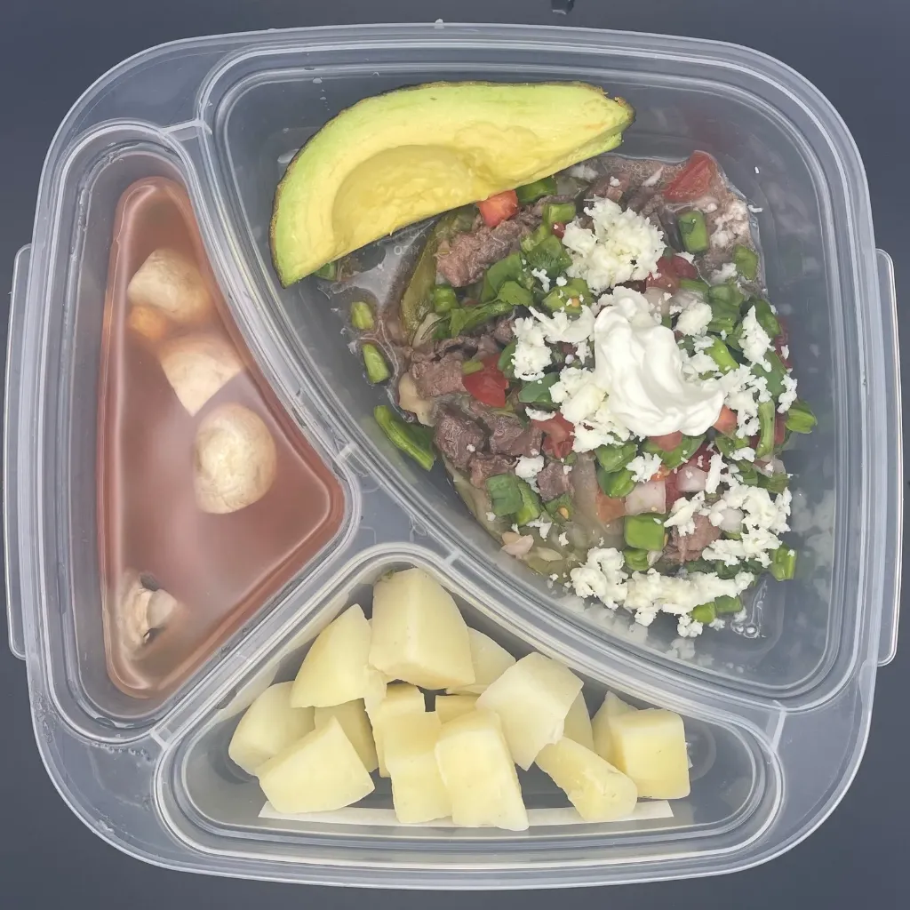 High Protein | Jueves | Desayuno | Huarache de nopal HP