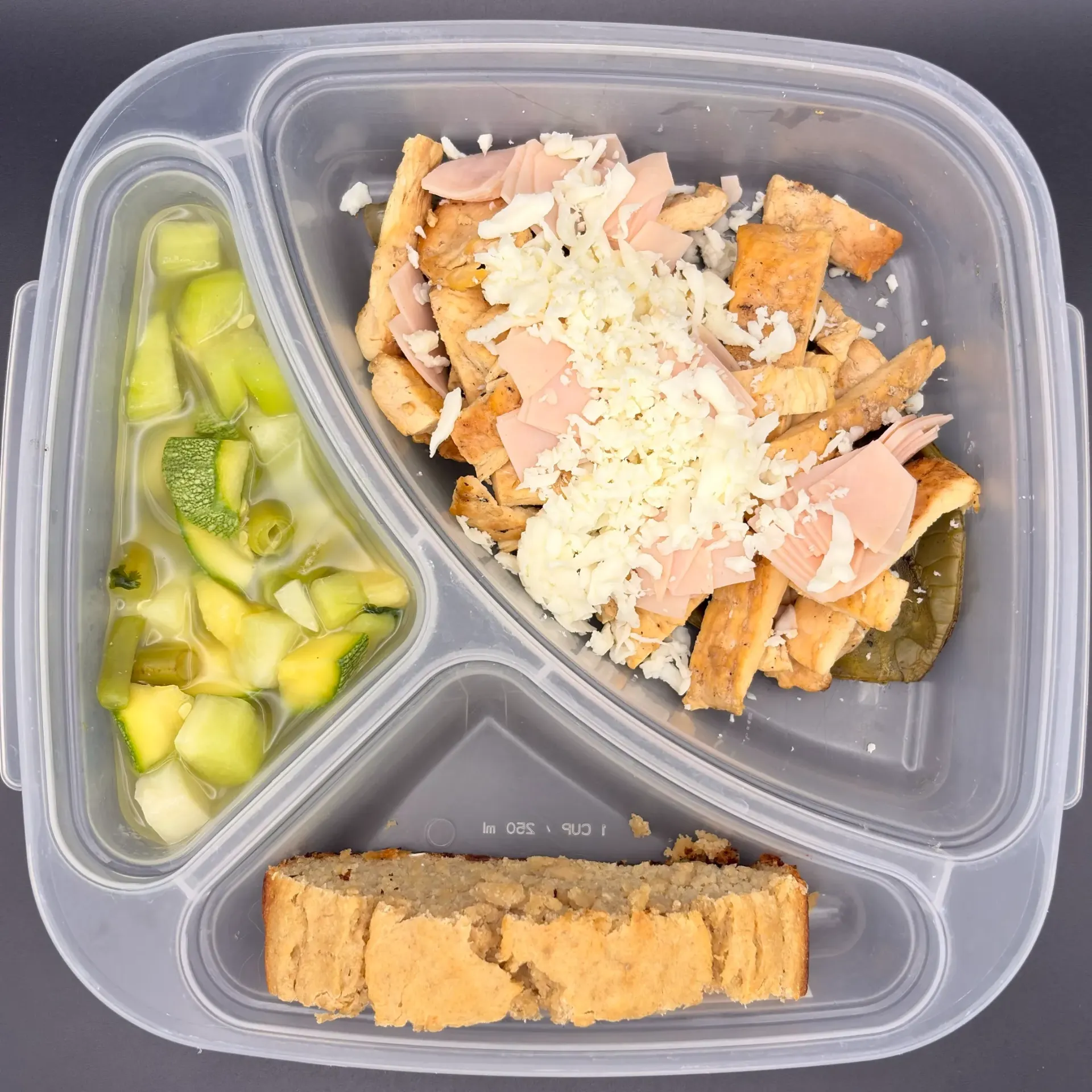 High Protein | Lunes | Comida | Pechuga con nopal