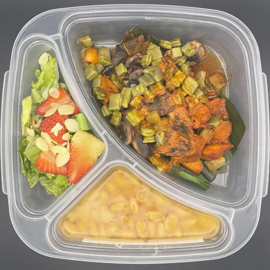 High Protein | Miércoles | Cena | Mixiote de carne de cerdo