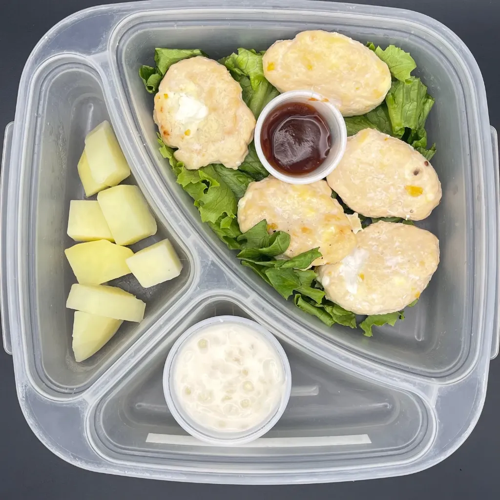 High Protein | Jueves | Cena | Nuggets de pechuga HP