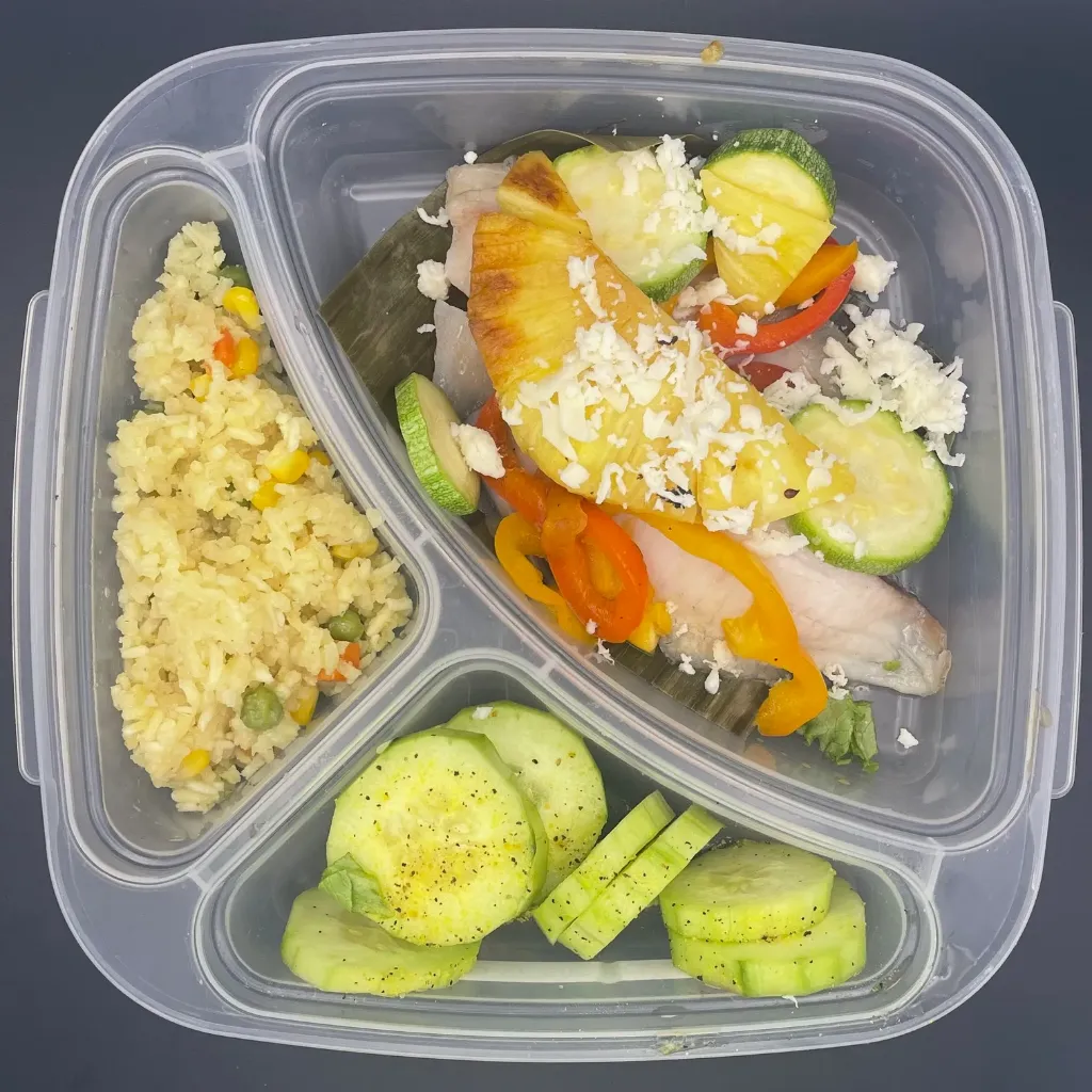 High Protein | Martes | Cena | Pescado empapelado