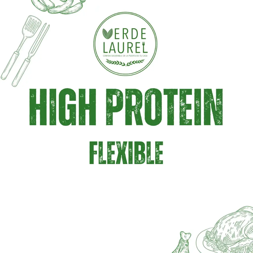High Protein | Miércoles | Comida | Cerdo con rajas y elotitos