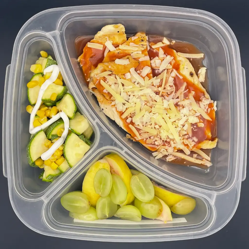 High Protein | Jueves | Comida | Pollo a la parmesana keto