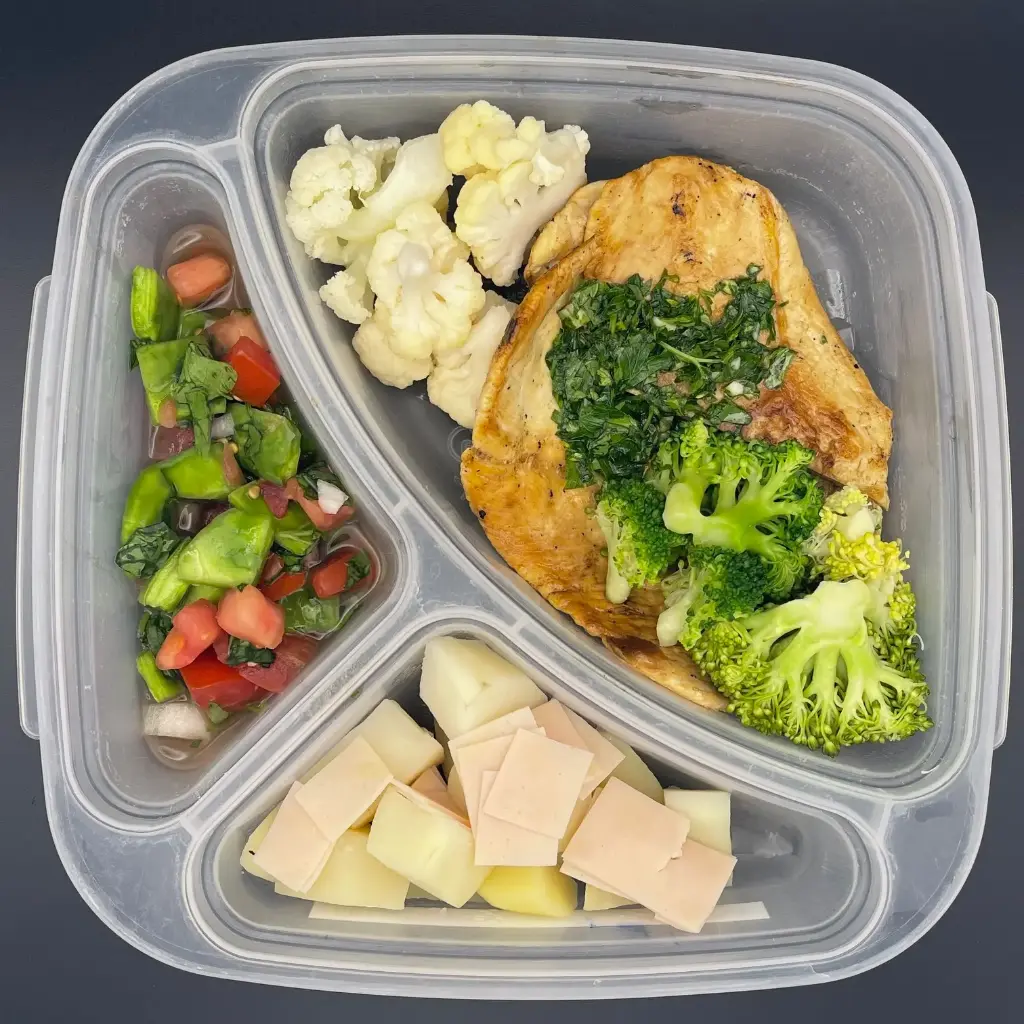 High Protein | Lunes | Cena | Pollo al chimichurri