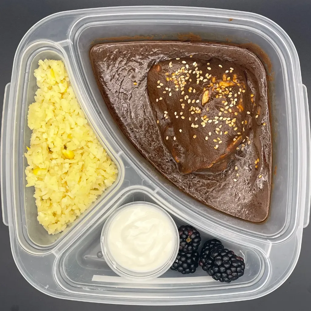 High Protein | Martes | Comida | Mole negro HP