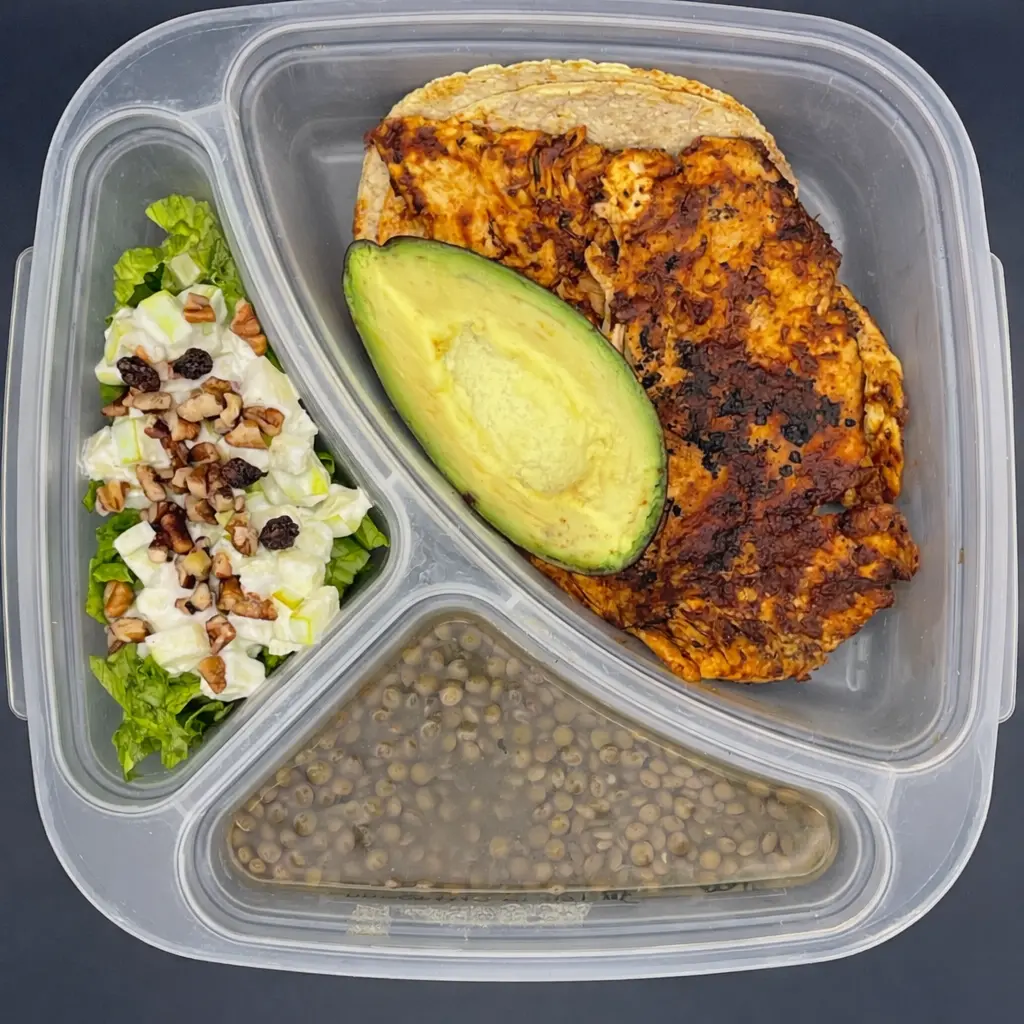High Protein | Miércoles | Desayuno | Pollo al carbón HP