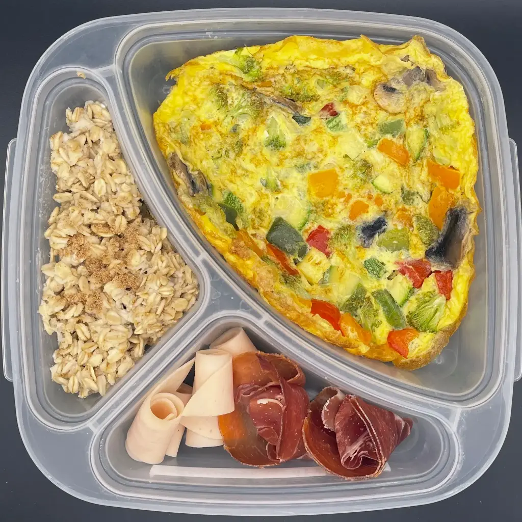 High Protein | Viernes | Desayuno | Fritatta de verduras