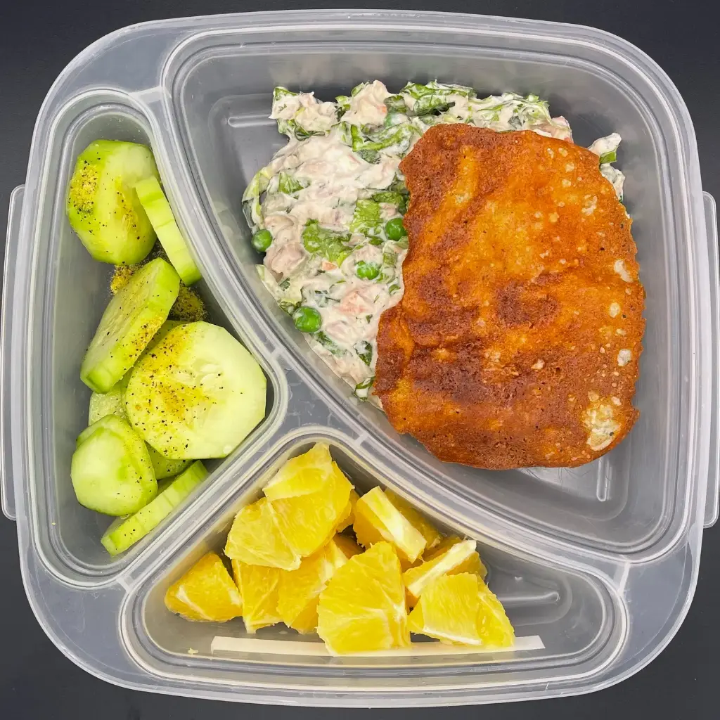 High Protein | Lunes | Cena | Costra con ens. atún