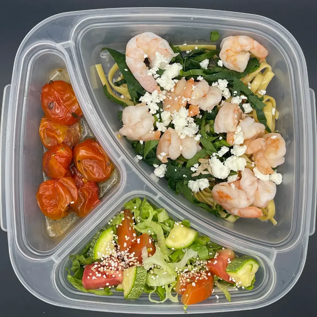 High Protein | Martes | Comida | Tagliatelle con camarón HP