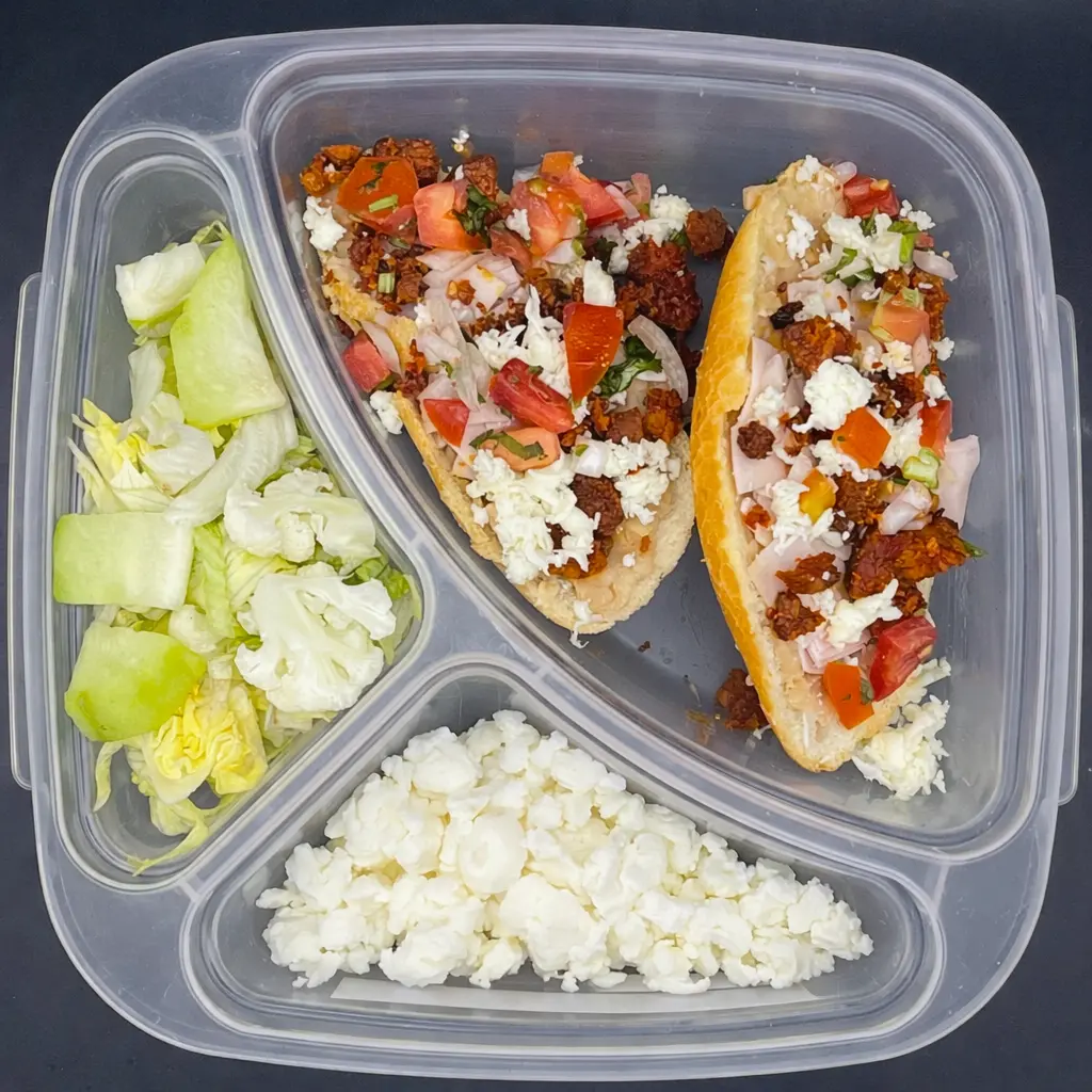 High Protein | Miércoles | Desayuno | Molletes HP