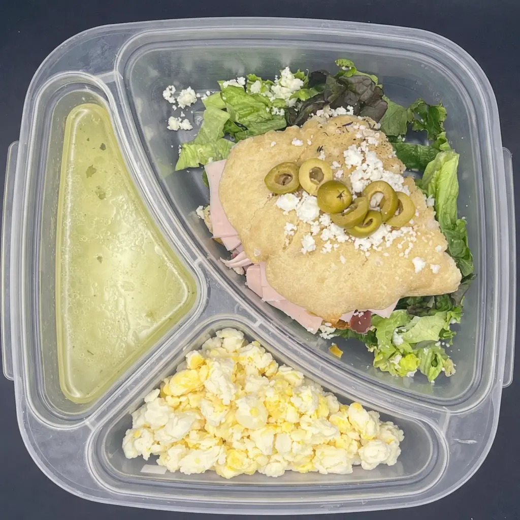 High Protein | Viernes | Desayuno | Focaccia