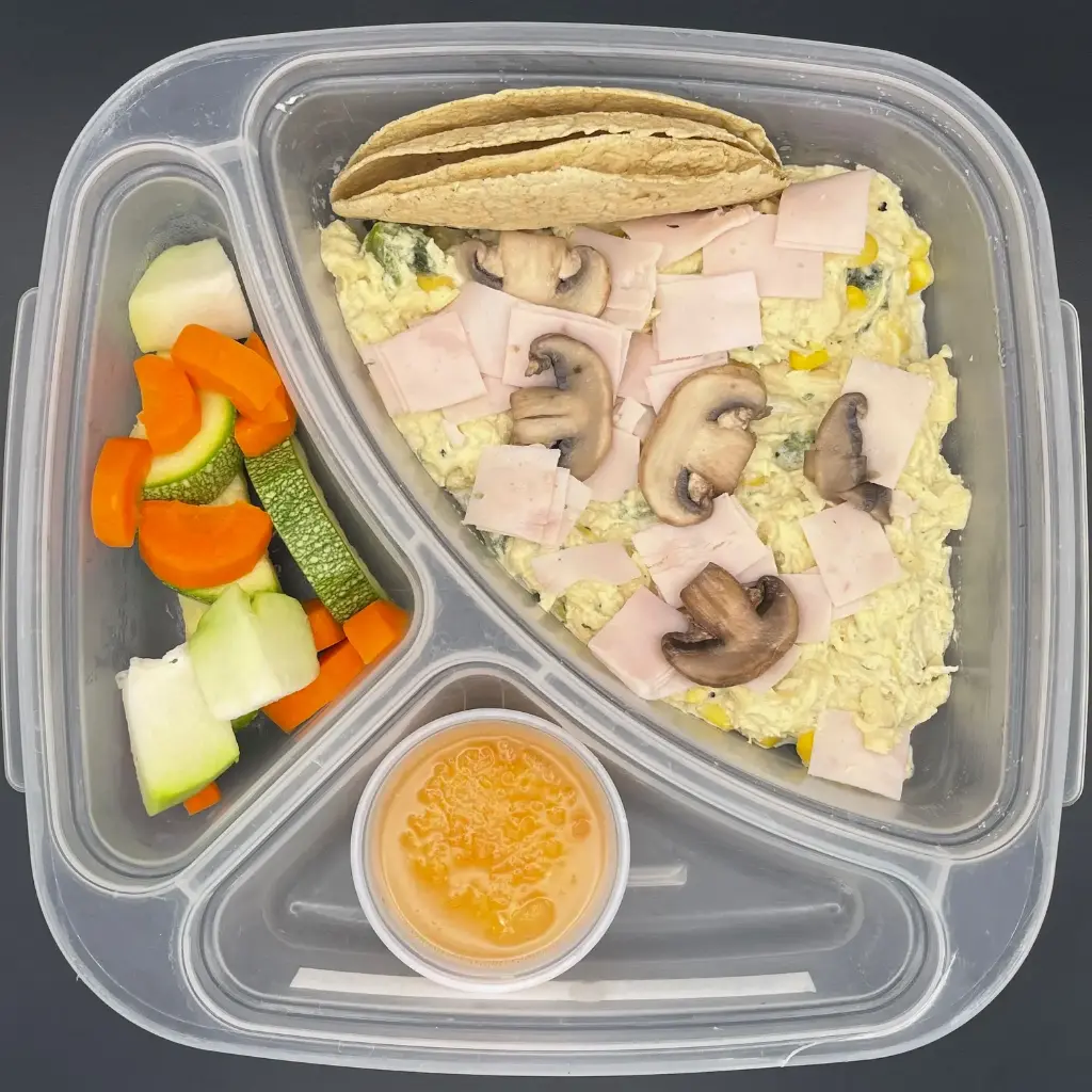 High Protein | Lunes | Cena | Pollo y rajas con crema HP