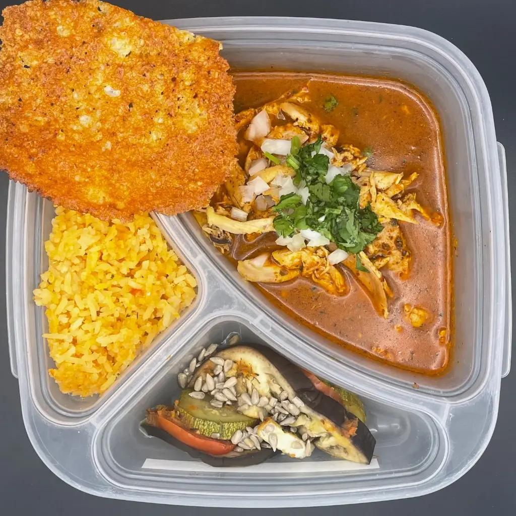 High Protein | Martes | Comida | Birria de pollo HP