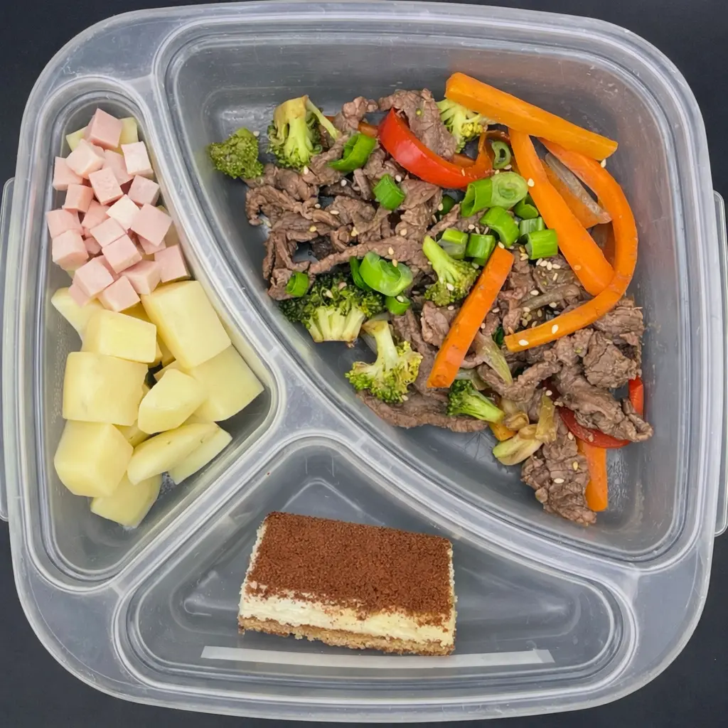 High Protein | Miércoles | Cena | Salteado de res con verduras