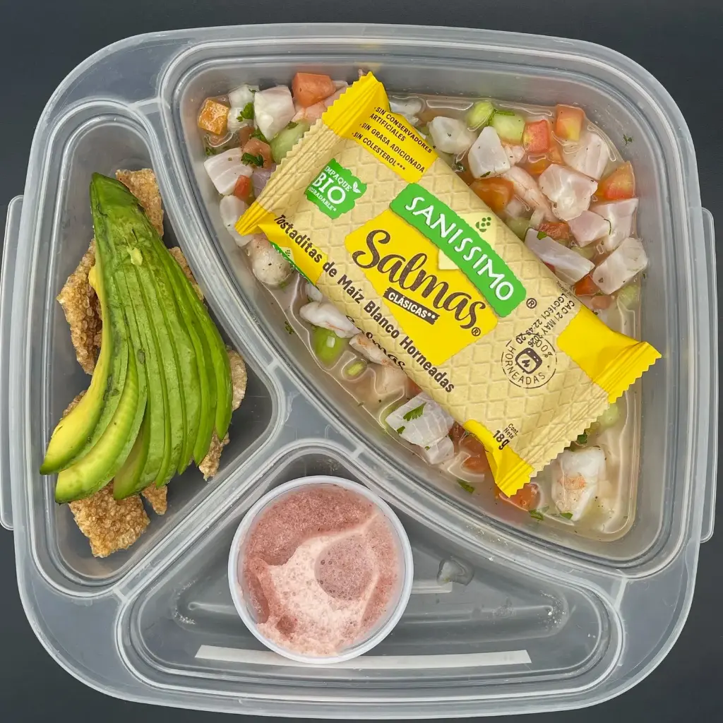 High Protein | Viernes | Comida | Ceviche de pescado*