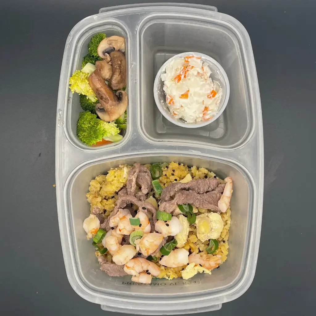 Kids | Martes | Cena | Yakimeshi mixto