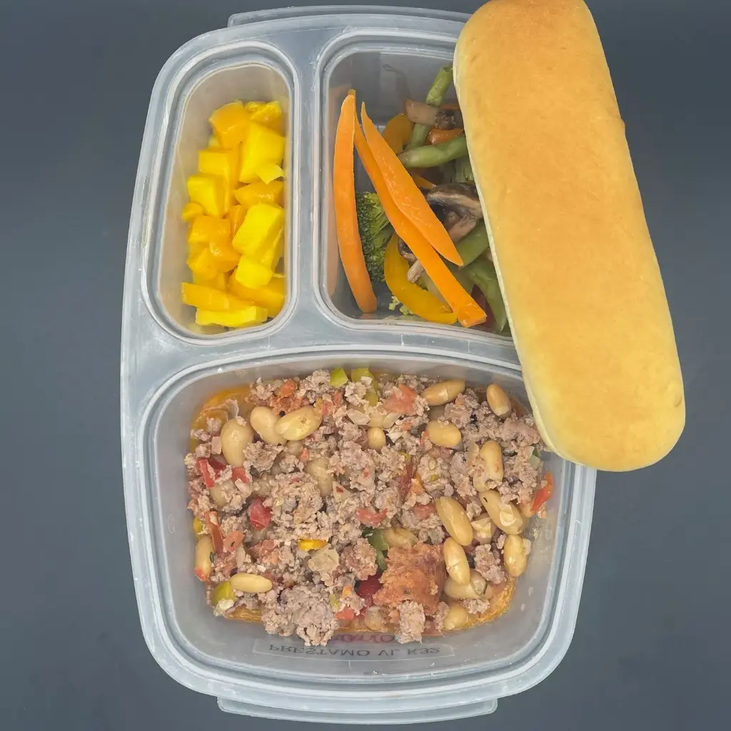 Kids | Miércoles | Cena | Chili dog