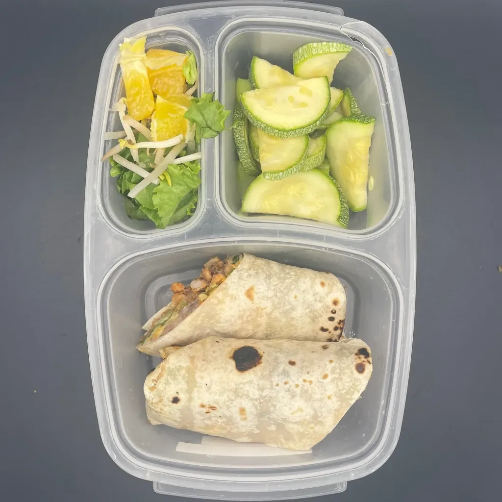 Kids | Jueves | Comida | Burrito de carne