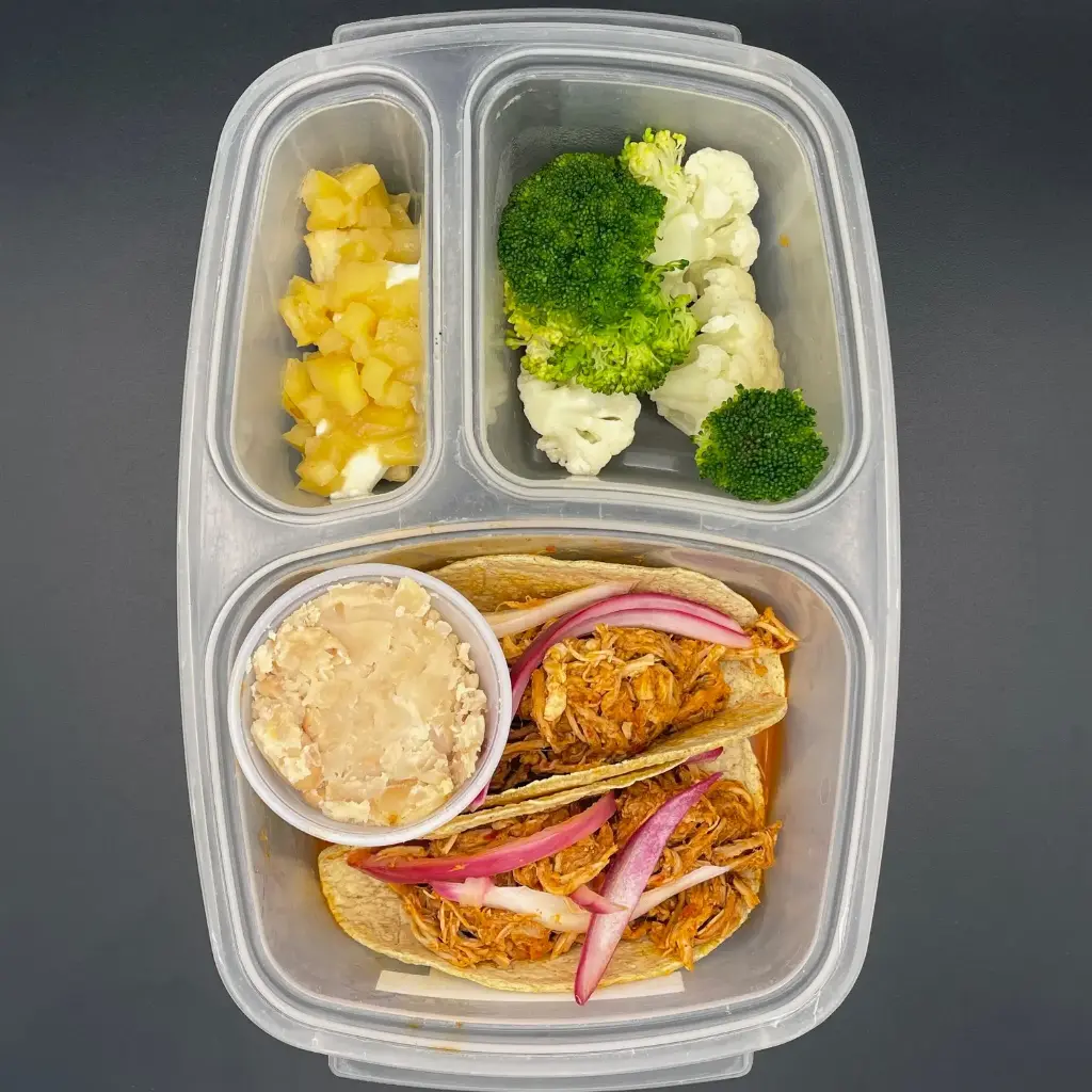 Kids | Jueves | Comida | Tacos de cochinita