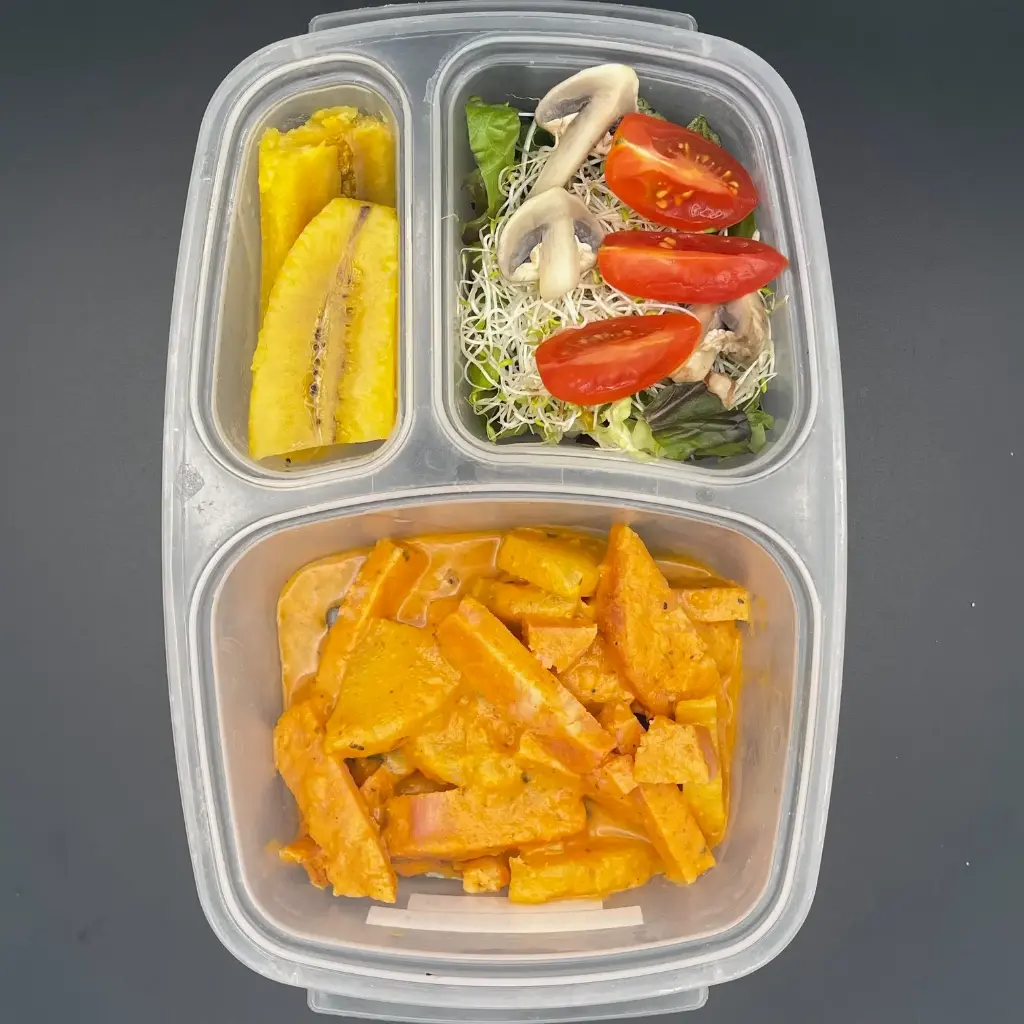 Kids | Lunes | Comida | Chuleta con crema