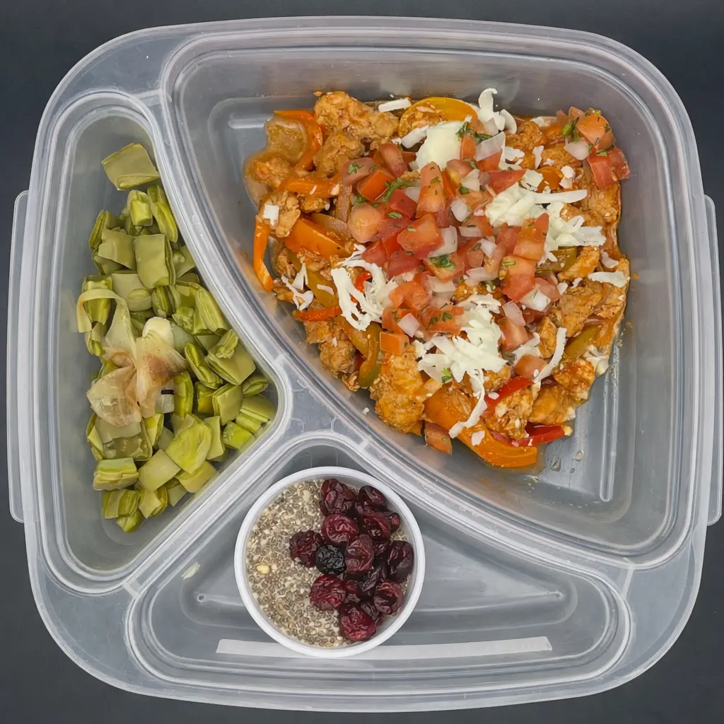 Low carb | Lunes | Comida | Alambre al pastor low carb