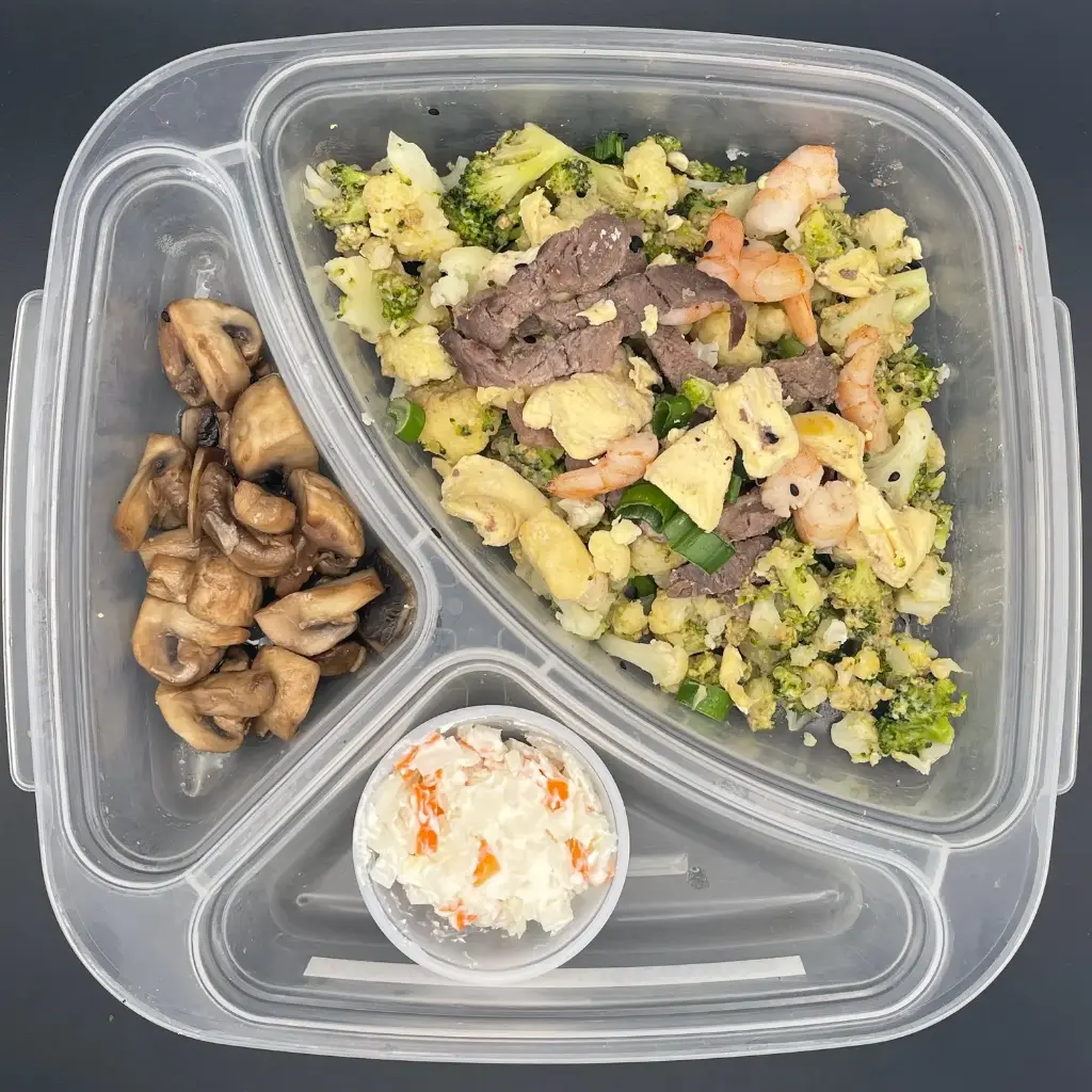 Low Carb | Martes | Cena | Yakimeshi keto