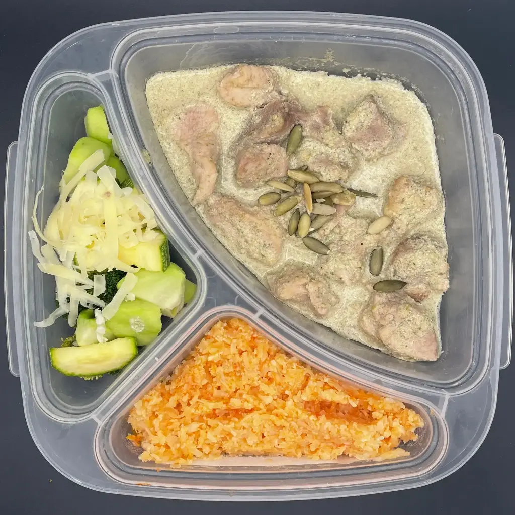 Low Carb | Martes | Comida | Pipián con cerdo LC