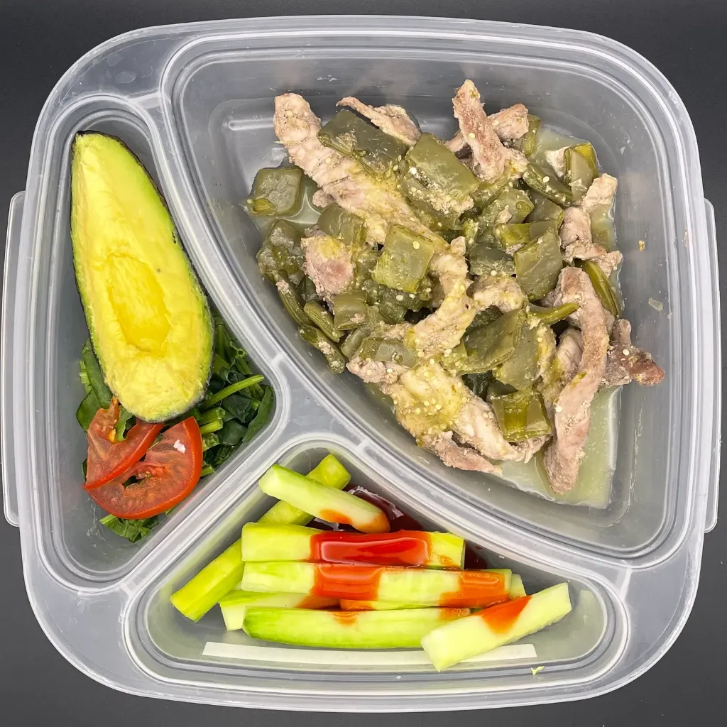 Low Carb | Lunes | Cena | Cerdo c/nopales low carb