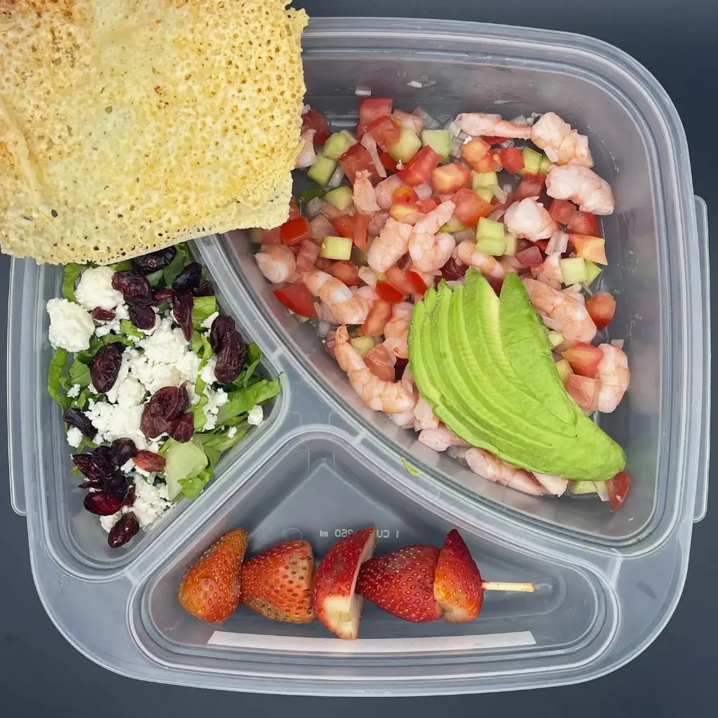 Low Carb | Jueves | Cena | Costras de camarón