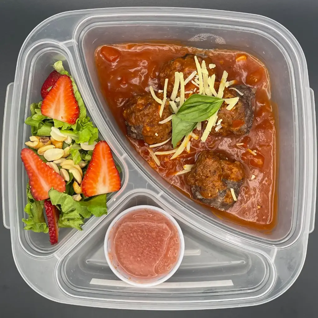 Low Carb | Jueves | Comida | Albóndigas a la boloñesa