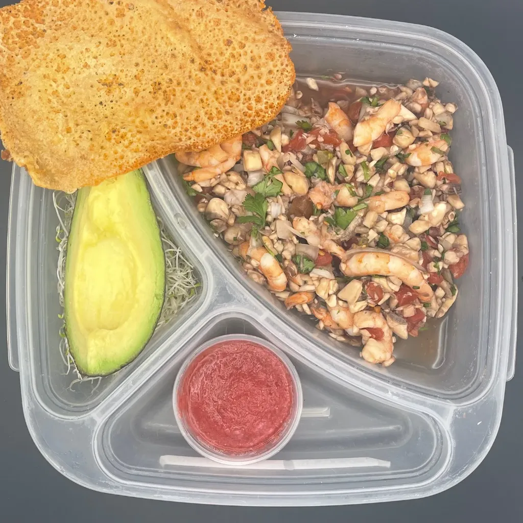 Low Carb | Jueves | Cena | Ceviche de champiñones LC