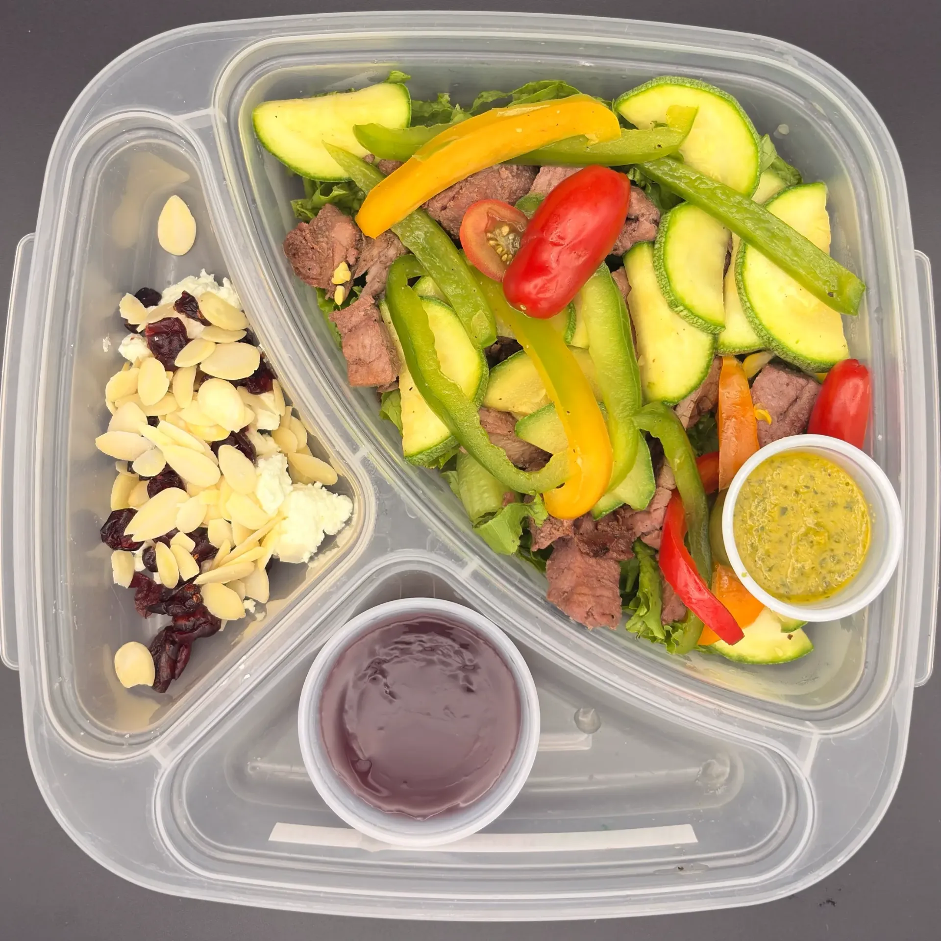 Low Carb | Lunes | Cena | Ensalada de arrachera keto