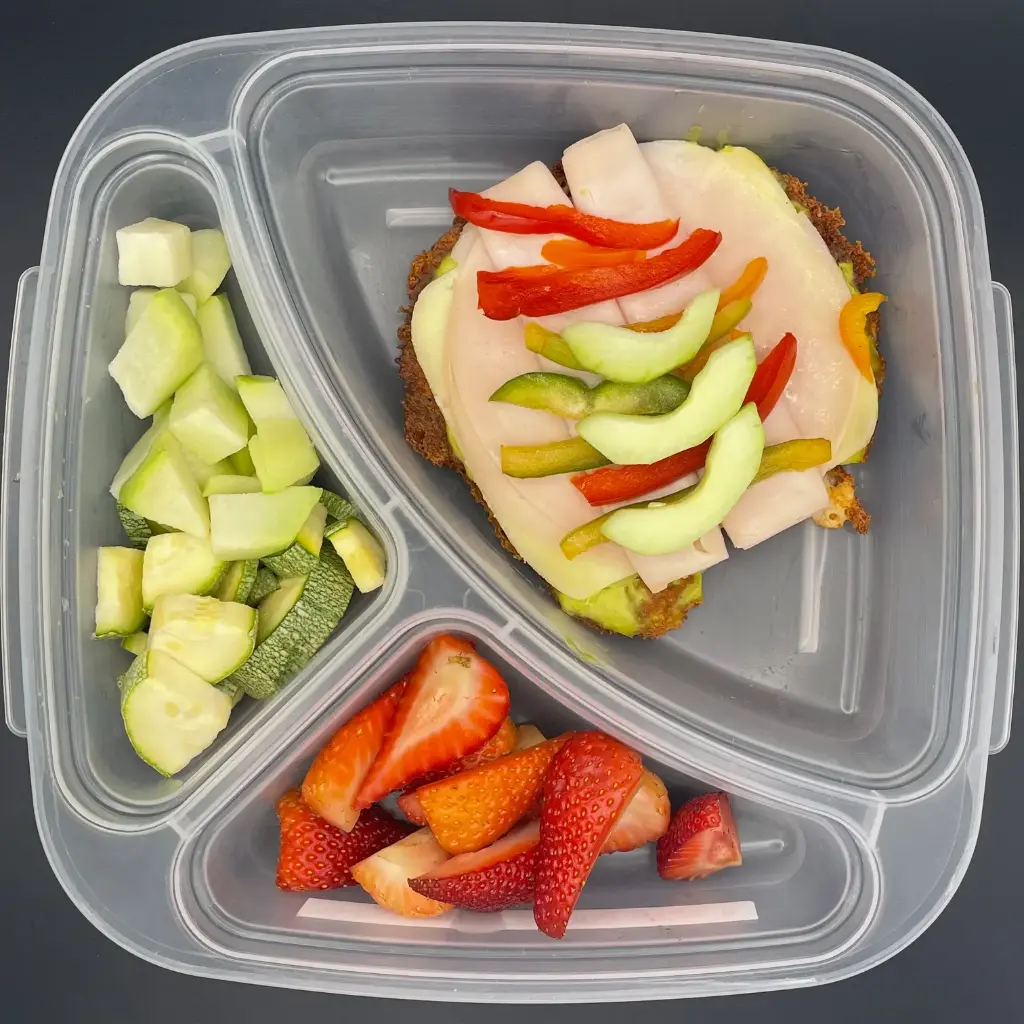 Low Carb | Martes | Cena | Sandwich de tocino