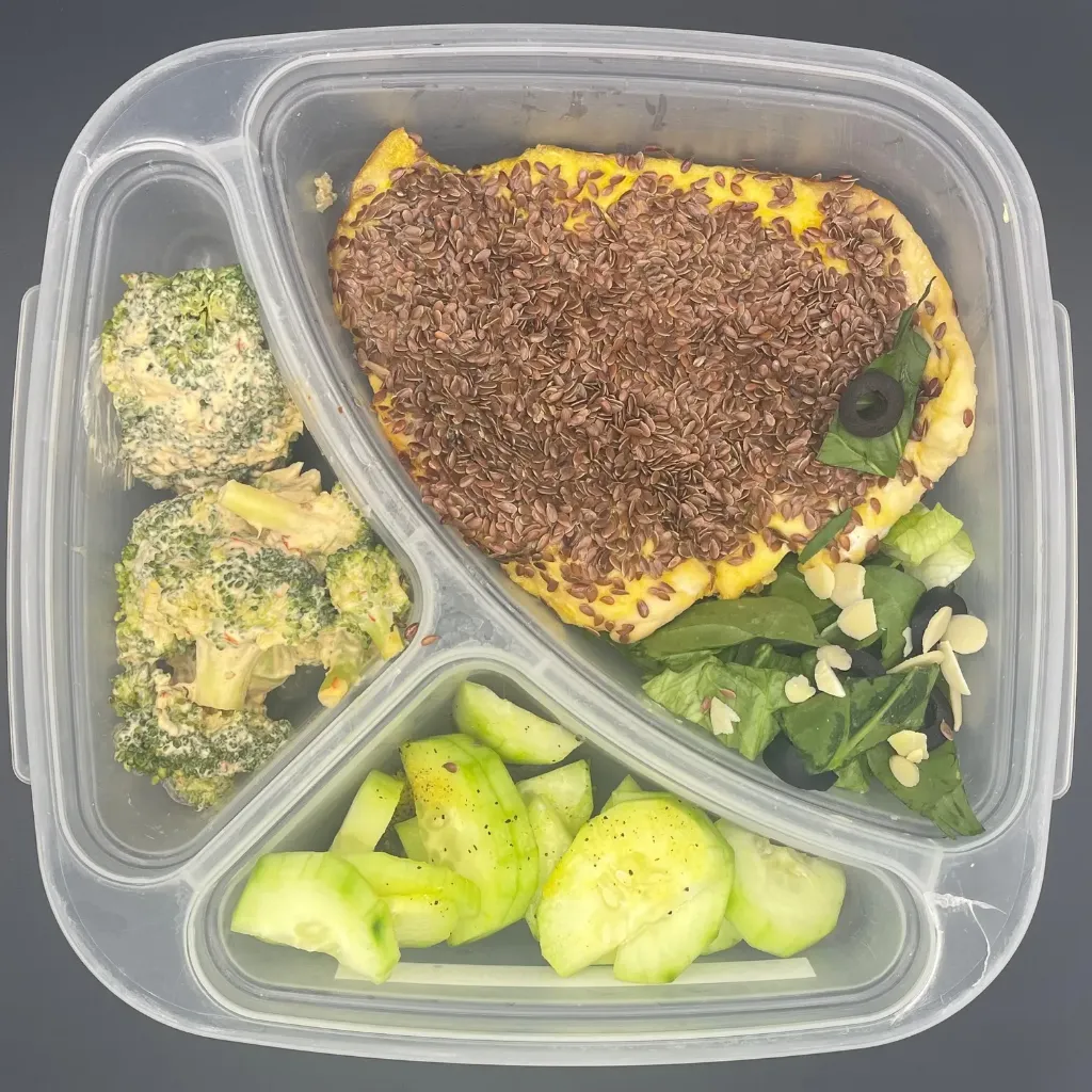 Low Carb | Viernes | Desayuno | Pechuga empanizada con linaza