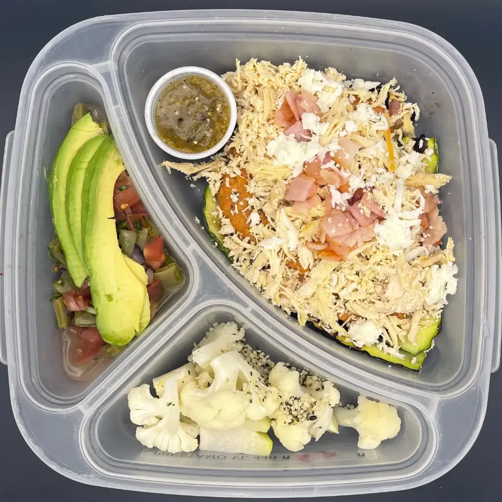 Low Carb | Jueves | Desayuno | Sopes de calabaza con pollo