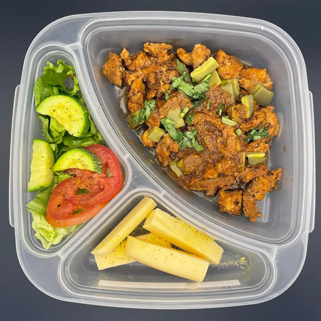 Low Carb | Lunes | Comida | Cerdo c/nopales en pasilla