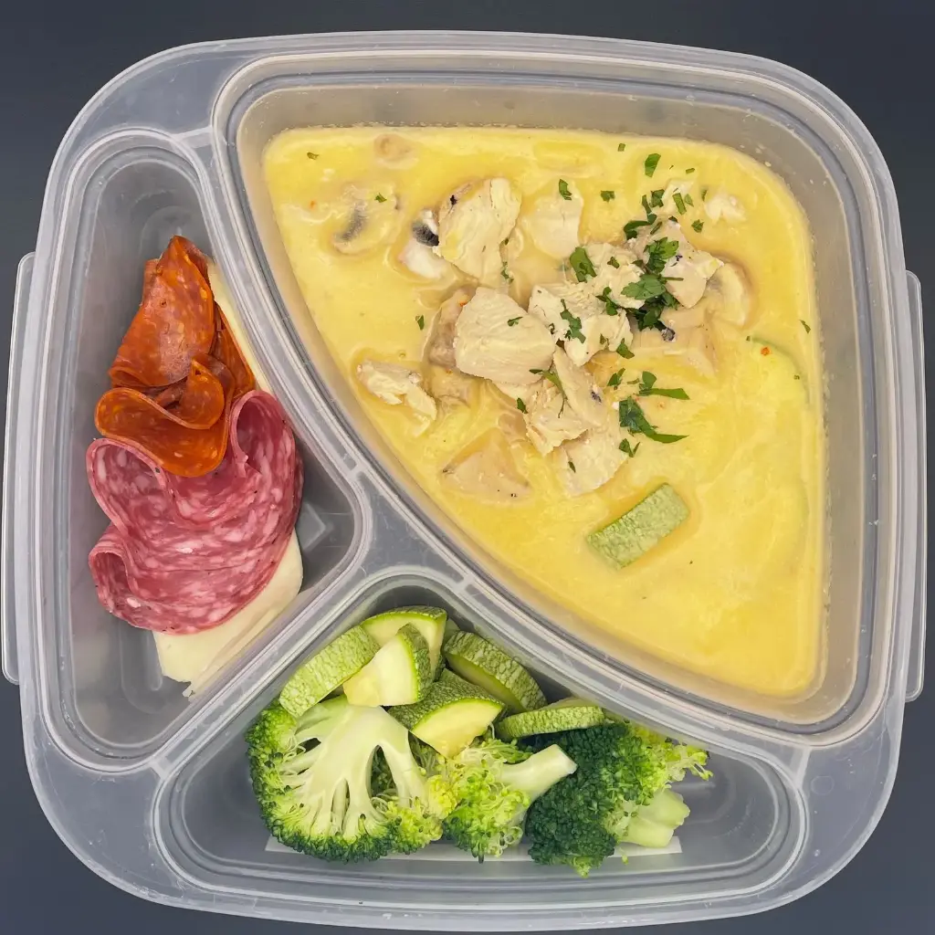 Low Carb | Lunes | Desayuno | Fondue con verduras