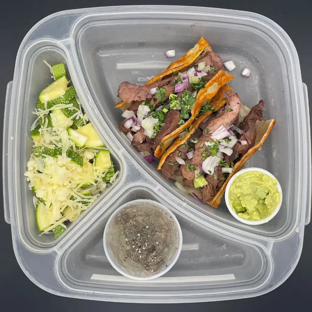 Low Carb | Martes | Cena | Costra con arrachera