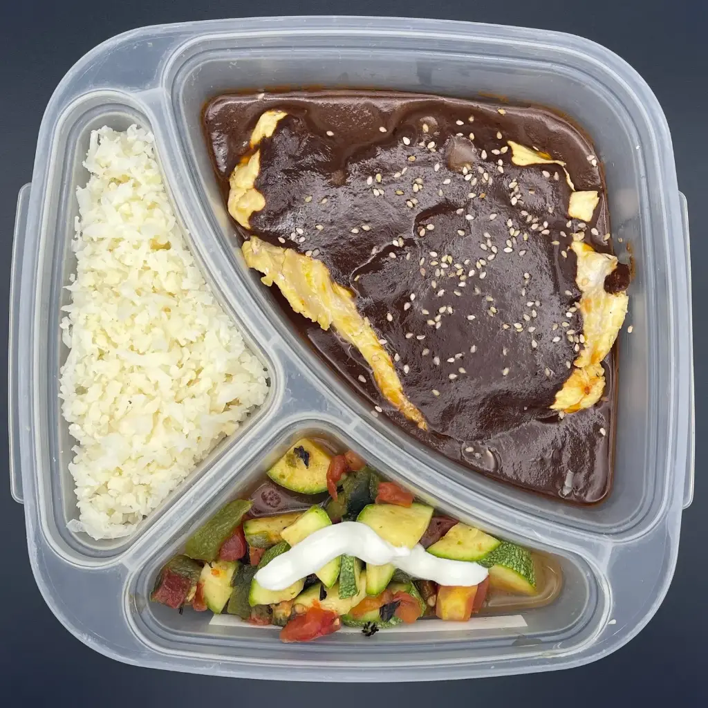 Low Carb | Martes | Comida | Mole negro keto