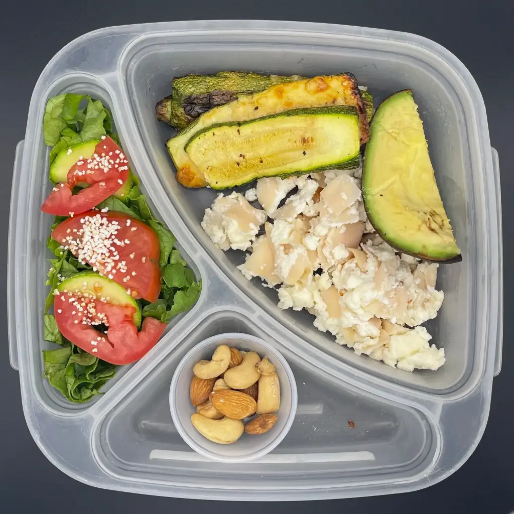 Low Carb | Martes | Desayuno | Claras c/jamón y quesadillas keto