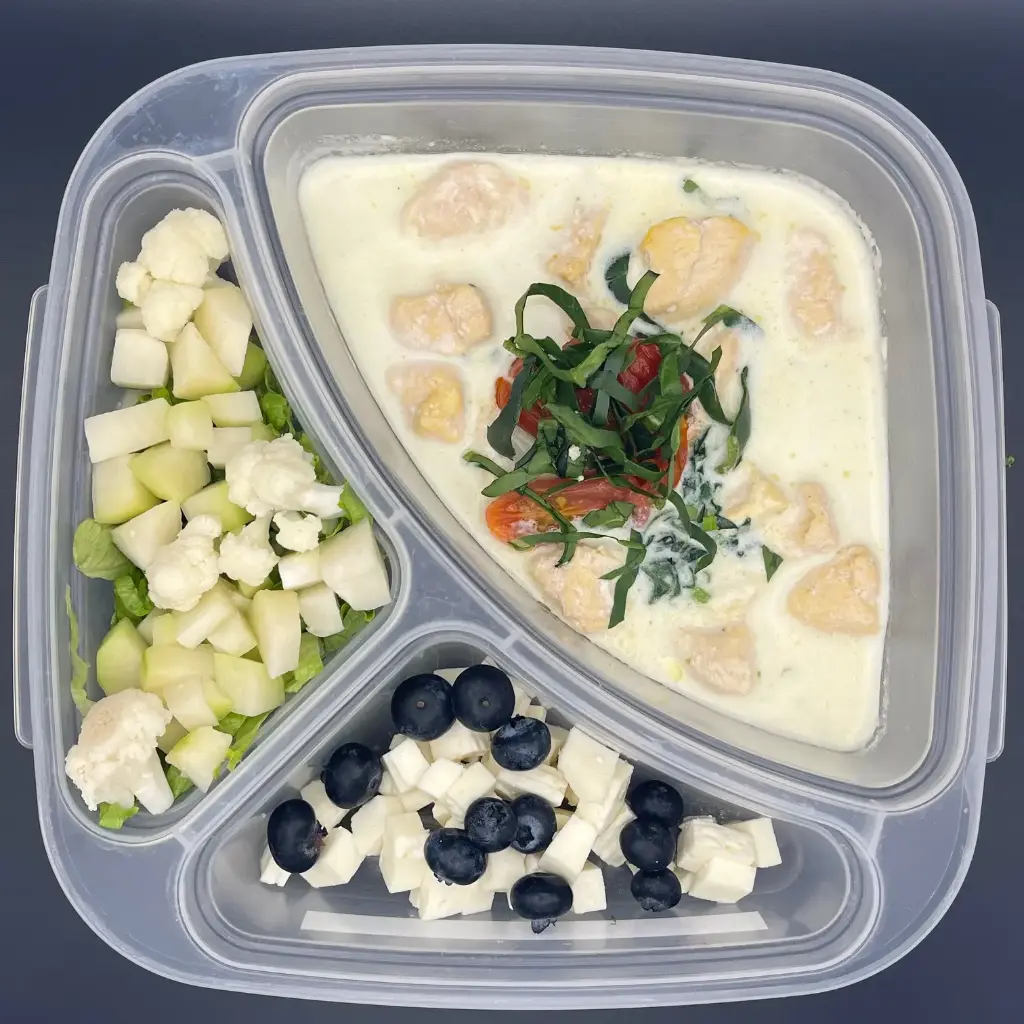 Low Carb | Miércoles | Cena | Pollo a la toscana