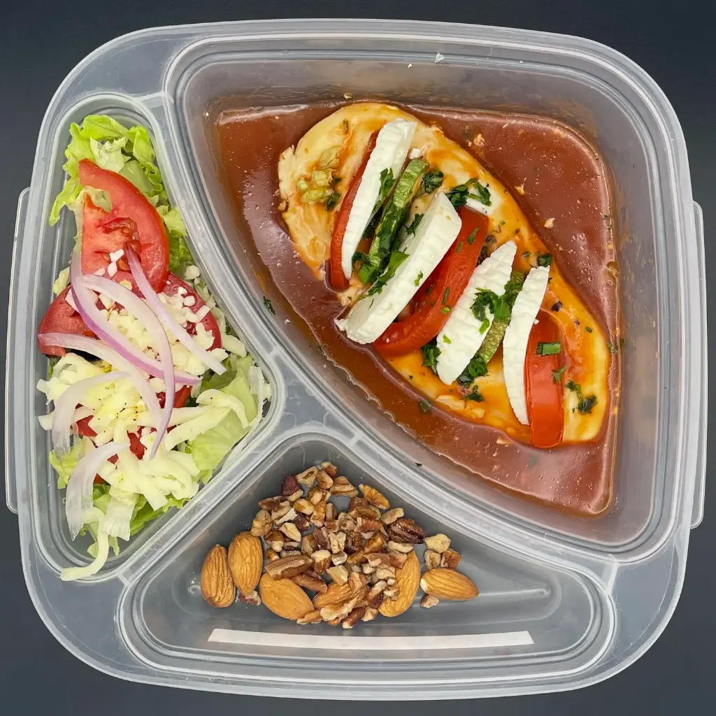 Low Carb | Jueves | Cena | Pollo Hasselback