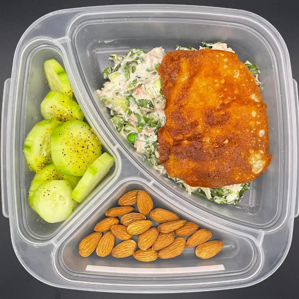 Low Carb | Lunes | Cena | Costra con ens. atún