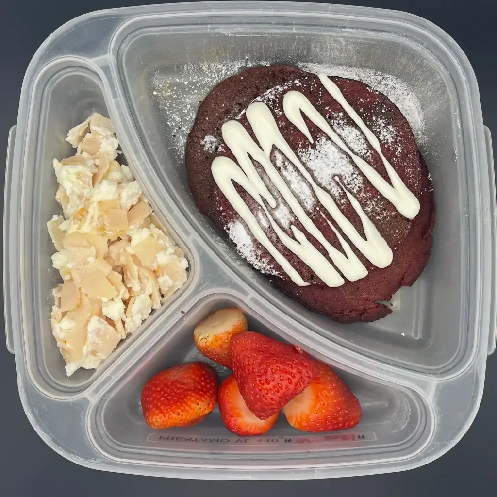 Low Carb | Viernes | Desayuno | Hot cakes keto red velvet